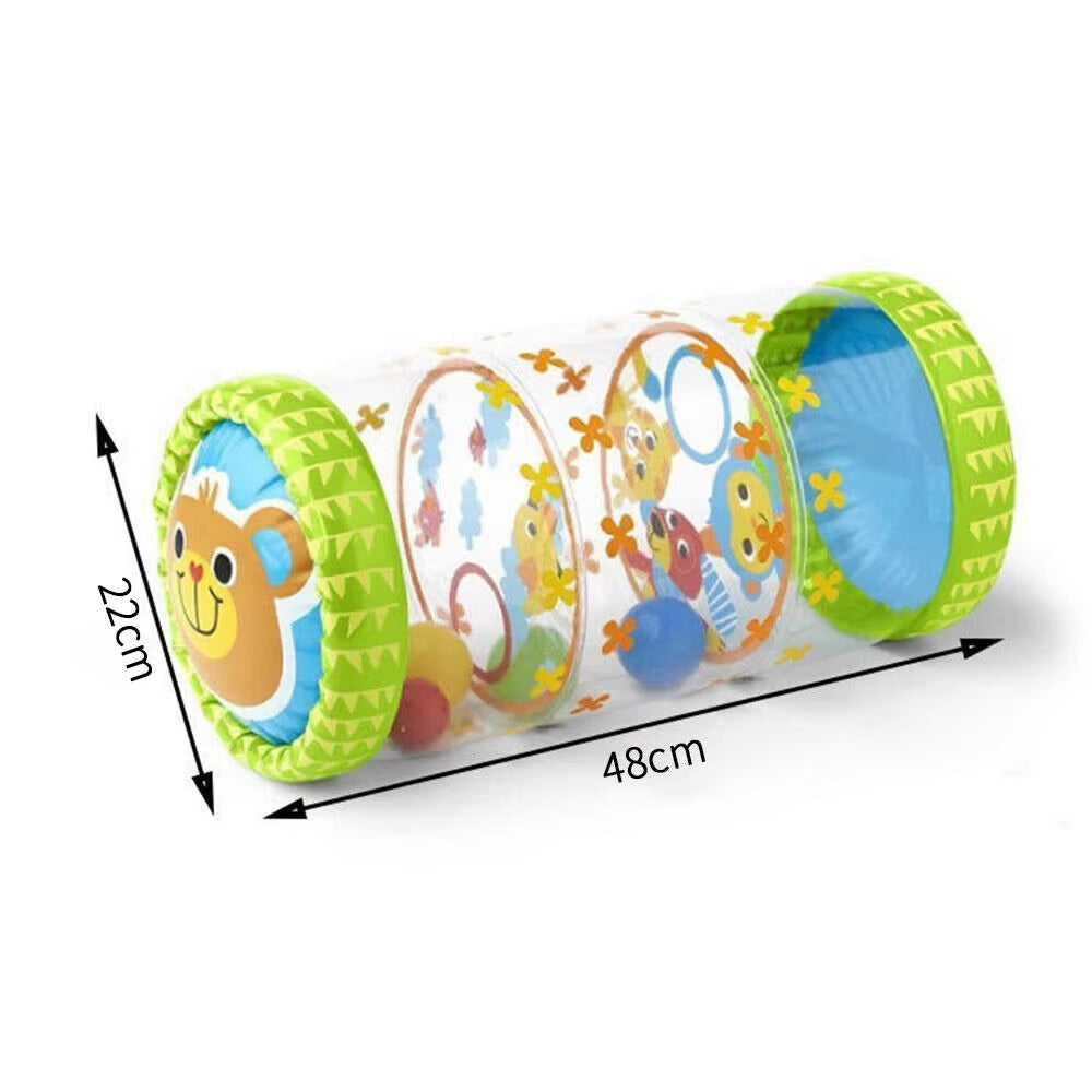 Inflatable Baby Crawling Roller Toy Rattles Games for Babies Development 6 12 Months Baby Crawling Toy Fitness Educational Toys