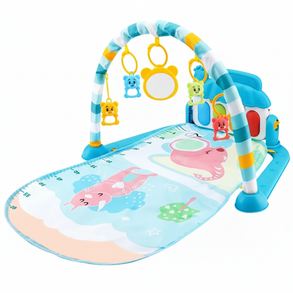 Baby Fitness Stand Music Play Gym Activity Toys Newborn Piano Crawling Blanket Pedal Game Pad Early Education 0-36 Months Gifts