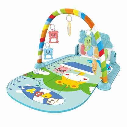 Baby Fitness Stand Music Play Gym Activity Toys Newborn Piano Crawling Blanket Pedal Game Pad Early Education 0-36 Months Gifts