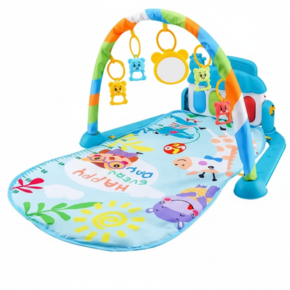 Baby Fitness Stand Music Play Gym Activity Toys Newborn Piano Crawling Blanket Pedal Game Pad Early Education 0-36 Months Gifts