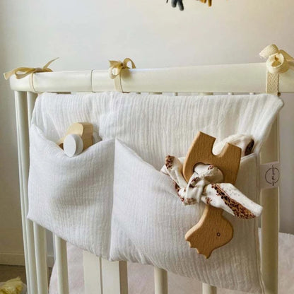 The Dual-Pocket Crib & Stroller Storage Caddy