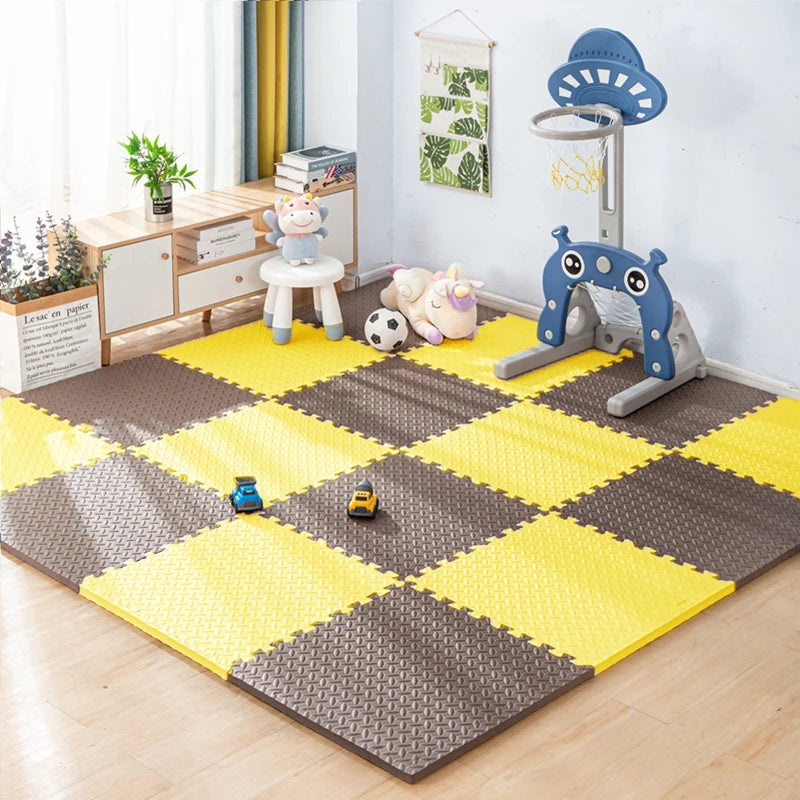 Create a Soft & Safe Play Area Interlocking Foam Floor Mats