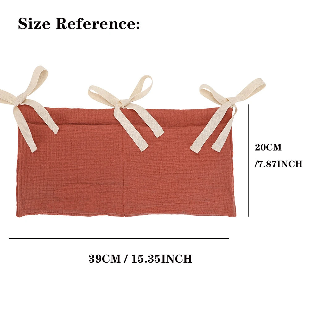 The Dual-Pocket Crib & Stroller Storage Caddy