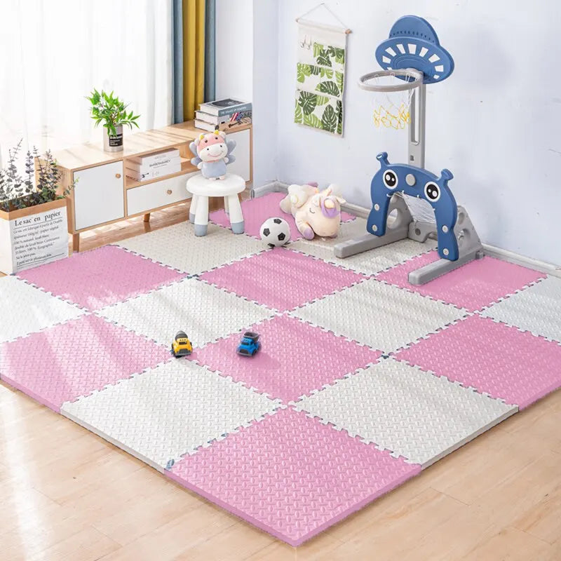 8-16PCS Baby Play Mats EVA Foam Puzzle Mat Children Room Activities Mat for Baby Interlock Floor Carpet 30*30CM
