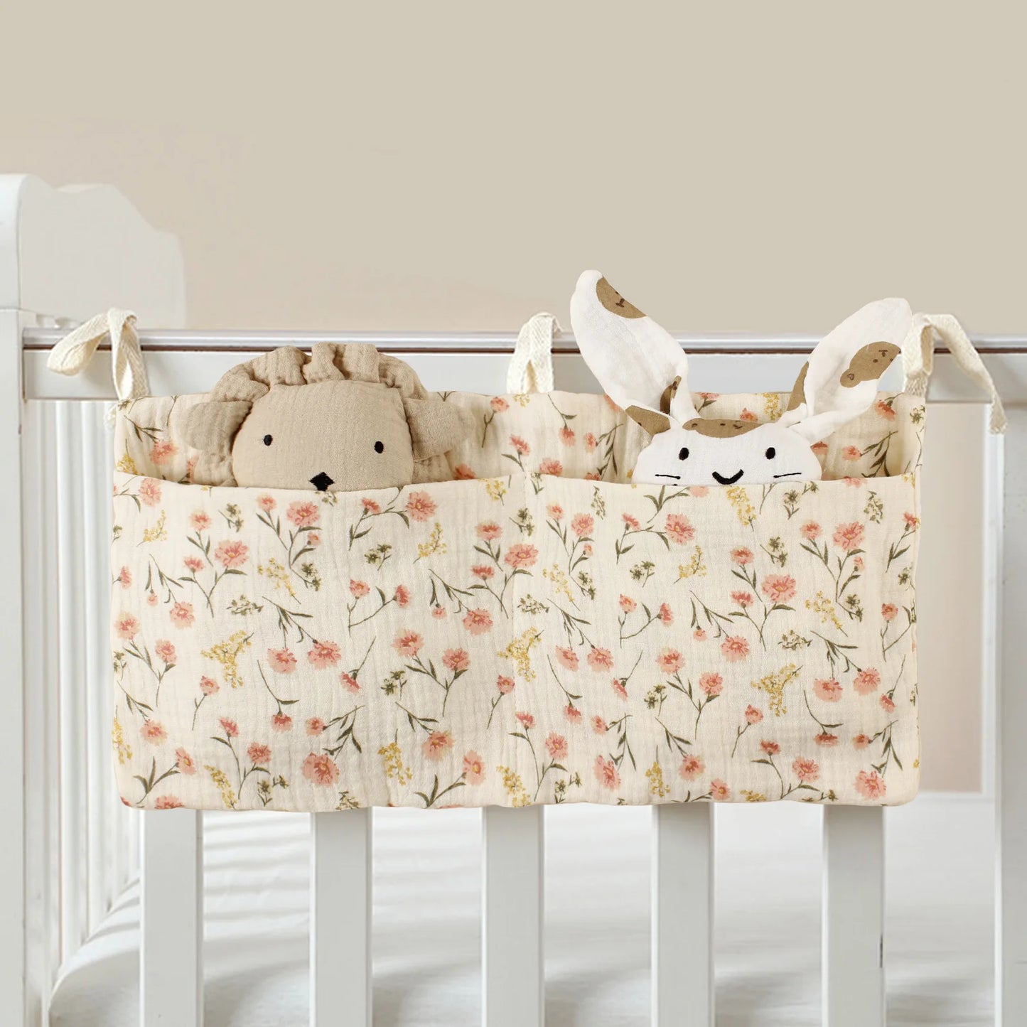 The Dual-Pocket Crib & Stroller Storage Caddy