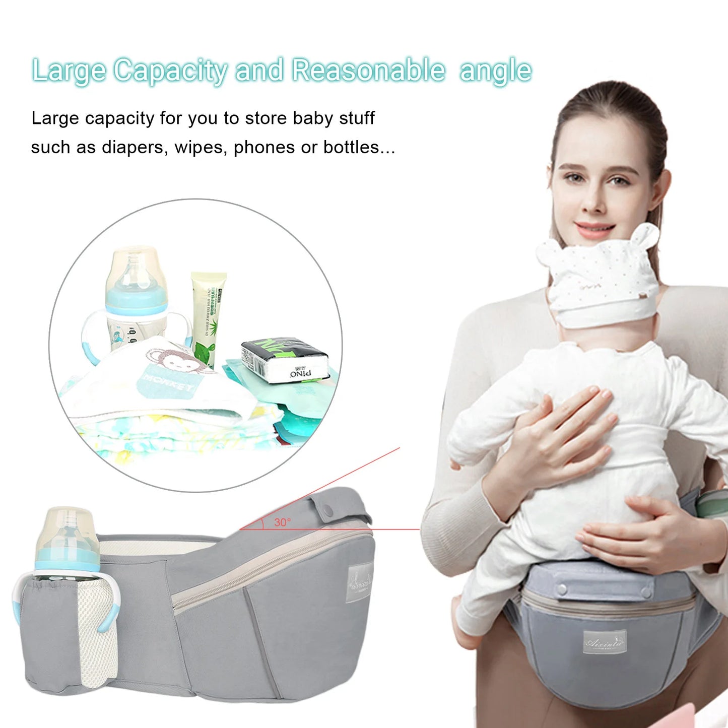 Multi-Position Ergonomic Carrier (Newborn to Toddler)