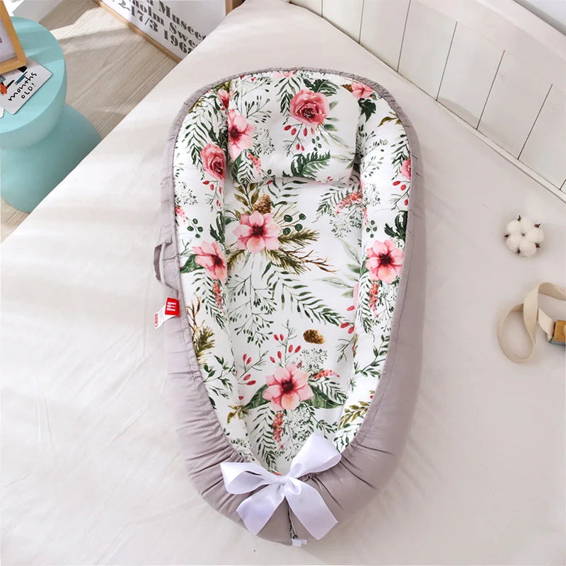 The Perfect In-Bed Co-Sleeper & Portable Baby Lounger