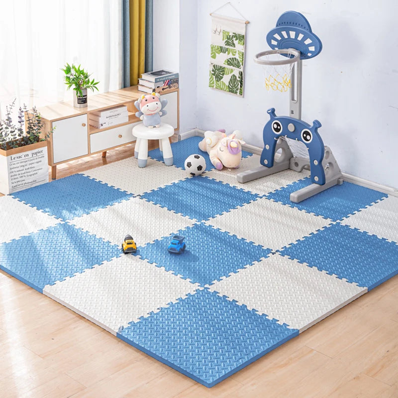 Create a Soft & Safe Play Area Interlocking Foam Floor Mats