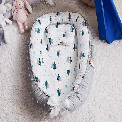 The Perfect In-Bed Co-Sleeper & Portable Baby Lounger
