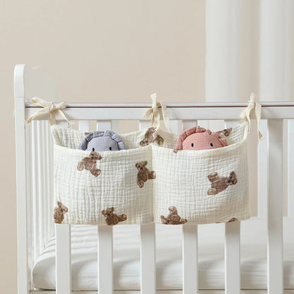 The Dual-Pocket Crib & Stroller Storage Caddy
