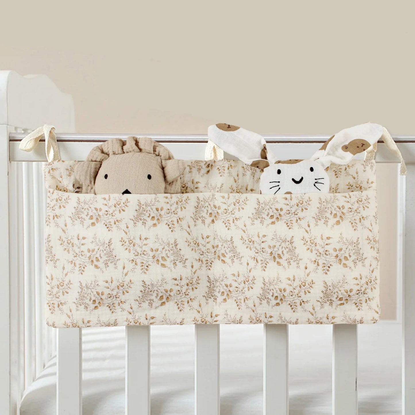 The Dual-Pocket Crib & Stroller Storage Caddy