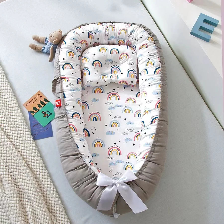 The Perfect In-Bed Co-Sleeper & Portable Baby Lounger
