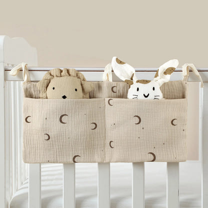 The Dual-Pocket Crib & Stroller Storage Caddy
