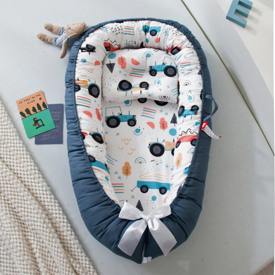 The Perfect In-Bed Co-Sleeper & Portable Baby Lounger