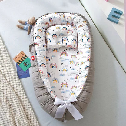 The Perfect In-Bed Co-Sleeper & Portable Baby Lounger