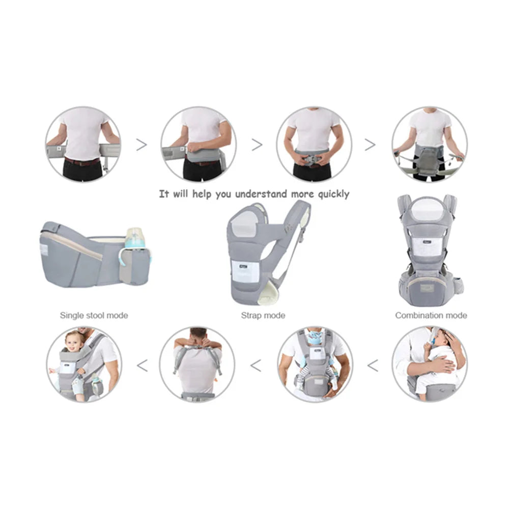 Multi-Position Ergonomic Carrier (Newborn to Toddler)