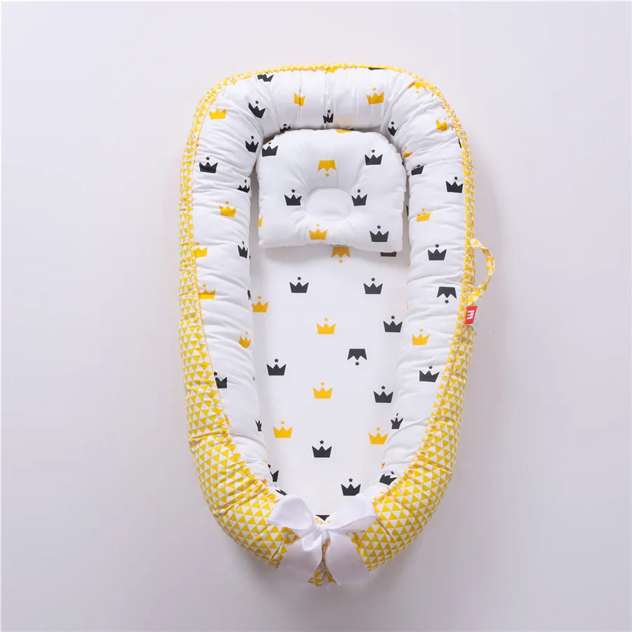 The Perfect In-Bed Co-Sleeper & Portable Baby Lounger