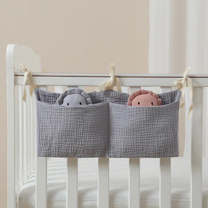 The Dual-Pocket Crib & Stroller Storage Caddy