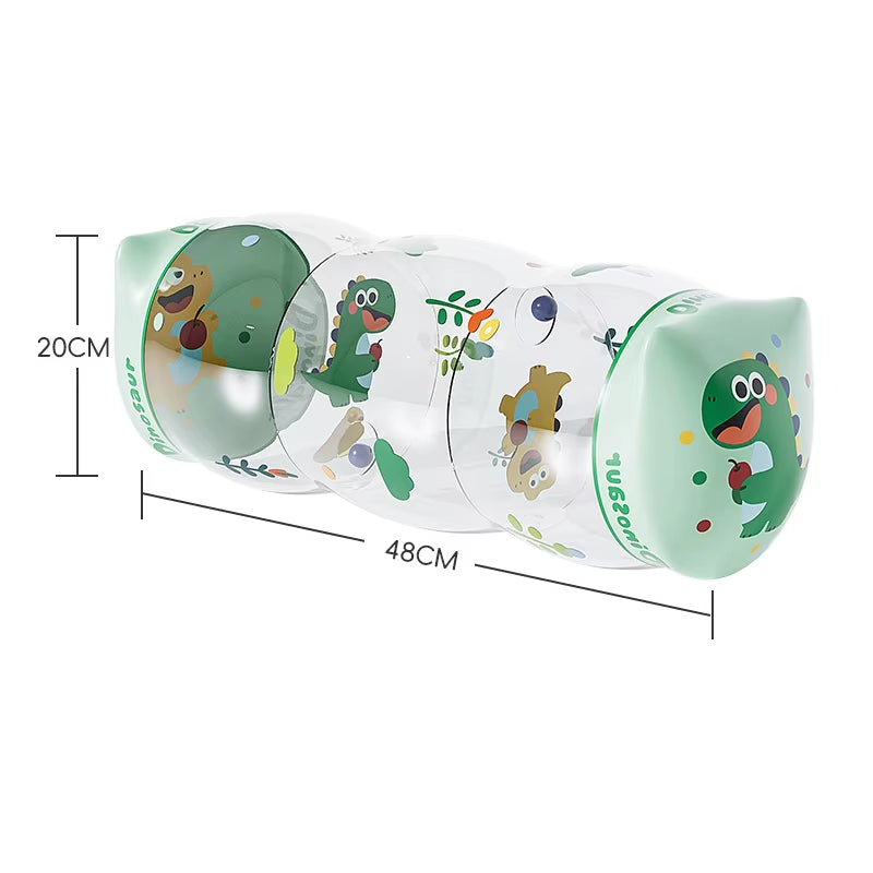 Inflatable Baby Crawling Roller Toy Rattles Games for Babies Development 6 12 Months Baby Crawling Toy Fitness Educational Toys