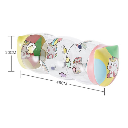 Inflatable Baby Crawling Roller Toy Rattles Games for Babies Development 6 12 Months Baby Crawling Toy Fitness Educational Toys